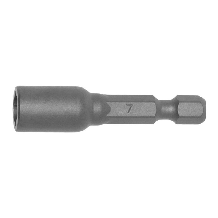 Teng 7mm x 1/4in Hex x 45mm Nut Setter Mag. Type