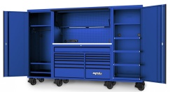 114\" USA Sumo Series Complete Workstation - BLUE