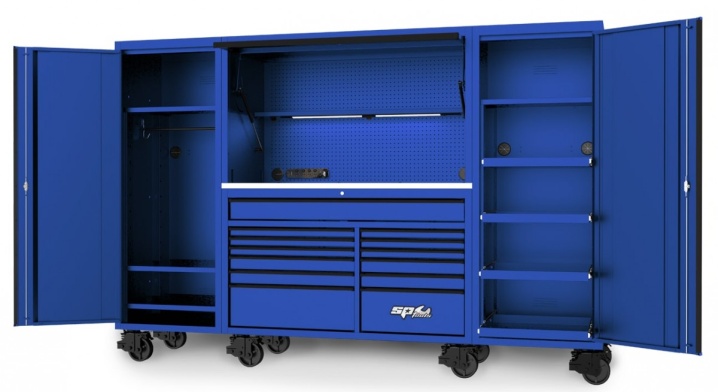 114" USA Sumo Series Complete Workstation - BLUE