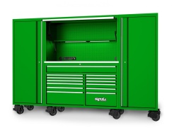 114\" USA Sumo Series Complete Workstation - GREEN