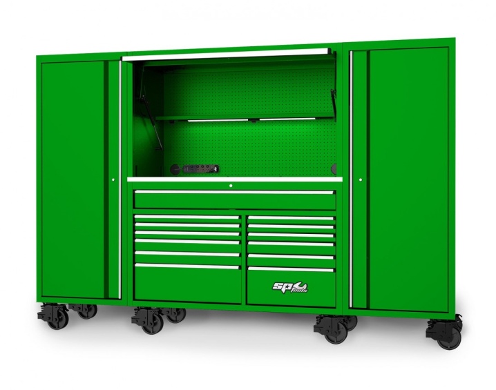 114" USA Sumo Series Complete Workstation - GREEN