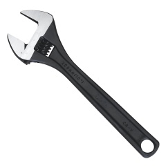 ADJUSTABLE WRENCH - WIDE JAW PREMIUM - BLACK INDIVIDUAL - 450MM