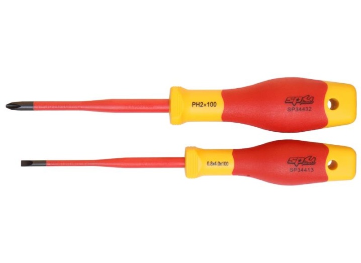 VDE INSULATED ELECTRICAL SCREWDRIVER SET - 2PCE