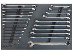 FOAM TRAY - METRIC ONLY - 23PC - SPANNERS INCLUDED