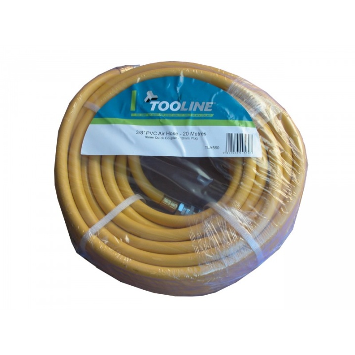 Tooline PVC 20m Air Hose With Fittings