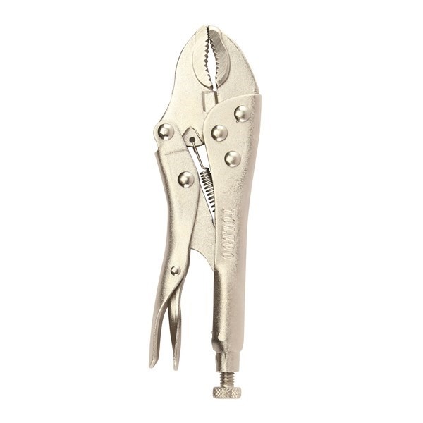 LOCK-GRIP PLIERS - CURVED JAW 180MM