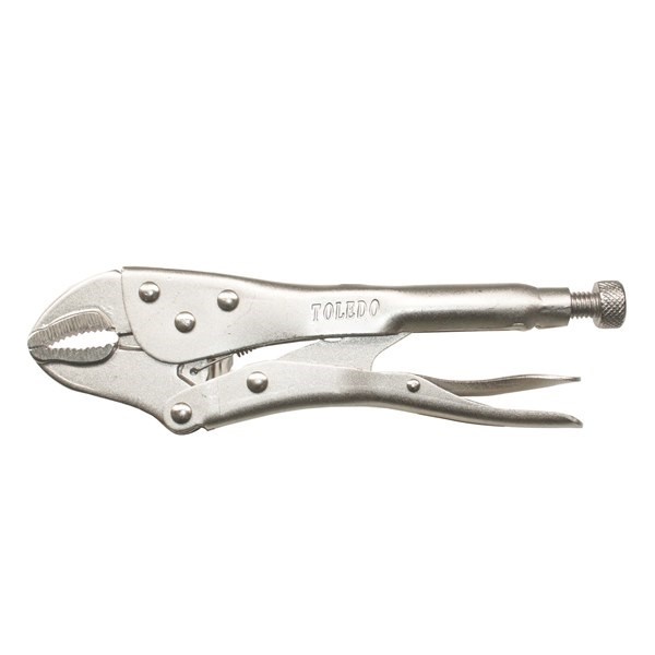 LOCK-GRIP PLIERS - CURVED JAW 250MM